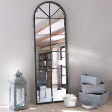 Miroir En Metal Noir 59x180 Miroir En Metal Noir Maison Du Monde Et Miroir Atelier