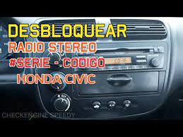 Any help would be greatly appreciated and any advice on what to change as got another full car there for all computer bits Como Obtener Numero De Serie Y Codigos Para Desbloquear Radio Stereo De Honda Civic Youtube