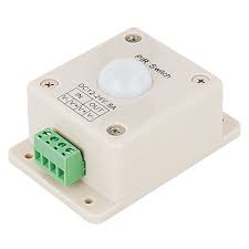 Switch enclosure cast al ip 66 suspended ballast, support pipe. Pir Motion Sensor Switch 12 24 Vdc 8 Amps Super Bright Leds
