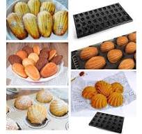 Silicone Coated Non Stick Aluminized Steel Madeleine Pan