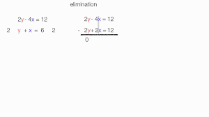 In this section we will look at solving equations with more than one variable in them. Solving Algebra Equations With Two Variables Youtube