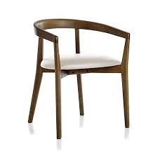 Cullen Shiitake Sand Round Back Dining Chair Crate And Barrel In 2020 Round Back Dining Chairs Dining Chairs Chair