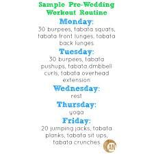 The Best Pre Wedding Diet Workout Routine Wedding Workout Wedding Diet Workout Routine