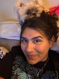 WFH with a Velcro pup. No clue how this is comfortable.