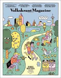 Volkskrant Magazine Netherlands Coverjunkie Com Graphic Poster Art Books For Kids Graphic Illustration