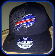 buffalo bills reebok embroidered sideline flex fit cap hat