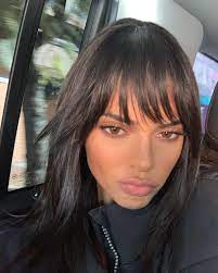 Add bangs that brush across your eyebrows. 4 Bang Hairstyles You Ll See All Over Instagram In 2021 According To Celebrity Hairstylists Vogue India