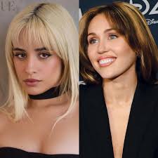 Camila Cabello sobre Miley Cyrus em recente entrevista: — “Ela tem uma das  melhores vozes de todos os tempos. Eu não entendo como uma pessoa pode ser  tão talentosa e icônica.”