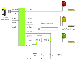 microcontroller operated traffic lights activity