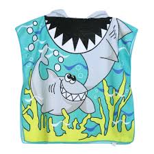 Baby kids home video games buy online & pick up in stores all delivery options same day delivery include out of stock assorted bath towel set bath towel hand towel set hooded bath towels black blue brown gray green multicolored orange pink. Shark Pattern Children Beach Towel Cartoon Hooded Boys Girl Baby Bath Towel 714890395725 Ebay