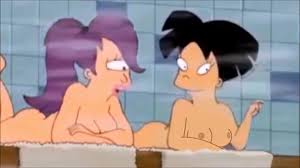 Futurama - Amy Wong Flashing Her Tits in the Sauna: Cartoon Porn