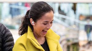 Once you've installed the correct ear tip size, they'll fit securely in your ear canal. Do Your Airpods Pro Sound Crackly Apple Has A Fix For That Techradar