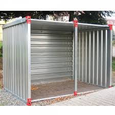 Garagen sind praktisch, schützen ihr fahrzeug und senken ihren versicherungsbeitrag. Container Als Fahrradgarage Oder Mulltonnenunterstand 4 6 Meter