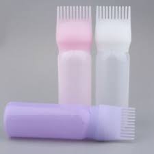 Flip it over and do the same on the back side of the panel. 3x Comb Applicator Bottle 2oz Hair Color Dye Brush Dispenser With Scale Ebay