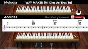 Chords For Way Maker Mi Dios Asi Eres Tu Acordes En El Piano Marco barrientos y generacion 12 dios incomparable acordes. chordu