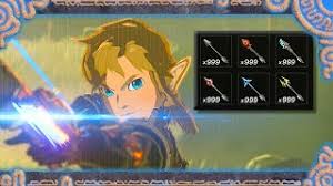 You don't actually need a woodcutters axe to chop down trees. All Arrow Farming In Zelda Breath Of The Wild Fire Ice Shock Bomb Ancient Arrows Youtube