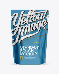 Matte Stand Up Pouch With Zipper Mockup In Pouch Mockups On Yellow Images Object Mockups In 2020 Mockup Psd Mockup Free Psd Free Psd Mockups Templates