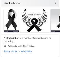 See black mourning ribbon stock video clips. Hs Updates On Twitter The Meaning Of Harry S Black Ribbon Today