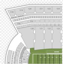 Seat Number Michigan Stadium Seat Map Png Image With