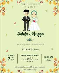 Undangan pernikahan islami tercermin dari komponen atau unsur desain yang ada pada undangan tersebut, seperti ornamen, pattern, font, kaligrafi, warna dan bentuk / model undangan. New Item E Invitation For Wedding Or Other Events You Can Share This Invitation Via Wedding Invitations Vintage Wedding Invitations Wedding Card Design