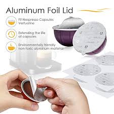 Order nespresso's vertuo chrome coffee and espresso machine today. Aieve 120pcs Aluminum Foil Seals Lid For Nespresso Capsules Vertuoline Aluminum Lids Seals Foil Lids Compatible With Nespresso Vertuoline Pods Nespresso Vertuo Pods Nespresso Pods Coffee Pods Pricepulse