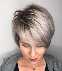 Straight the hair before adding in an uneven part for volume. 50 Gorgeous Long Pixie Haircuts For Every Face Shape