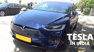 The tesla model x is an electric car is quick too and quickens from 0 to 97kmph in just 2.9seconds. Tesla Model X In Mumbai India Youtube