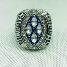 Nfl 1993 Super Bowl Xxviii Dallas Cowboys Rings For Sale Color Silver 4 Fan Shop