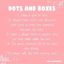 7 Paper And Pen Games To Play At Home The Craftables In 2020 Pens Game Games To Play Dots And Boxes