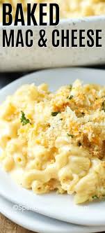 This Delicious Baked Mac And Cheese Is Comfort Food Heaven It Is Great As A Side Dish But I Love Enjoyin Baked Mac Baked Mac N Cheese Mac And Cheese Homemade