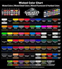 Createx Wicked Color Colours Artist Supplies