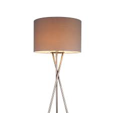 Stehlampe Mit Textil Schirm Und Stativ Gestell Gustav Etc Shop