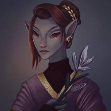 I drew a Dunmer Alchemist : r/skyrim