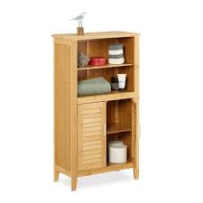 Badezimmerschrank Bambus Der Lamell Serie Furs Bad