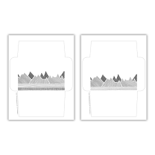 Explore thousands of beautiful free templates. Monochrome Mountains Mail Art Templates The Postman S Knock