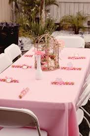 Table Decor Pink Table Decorations Table Decorations Chic Birthday Party