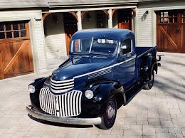 Image result for Blue 1946 Truck