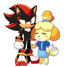 Shadow And Isabelle Super Smash Brothers Ultimate Super Smash Brothers Smash Brothers Sonic And Shadow