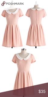 Modcloth Record Time Dress In Petal Pink S Mod Cloth Dresses Dresses Light Pink Dress