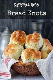 Soft Summer Herb Bread Knots Recipe In 2020 Herb Bread Tasty Bread Recipe Homemade Caramel