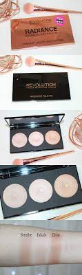 Revolution Radiance Lights Palette Review And Photos Hourglass Ambient Lighting Dupe Makeup Revolution Makeup Dupes Makeup Cosmetics