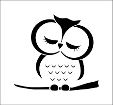 Owl Stencil Owl Drawing Ref 406 Etsy In 2020 Owls Drawing Owl Stencil Stencils