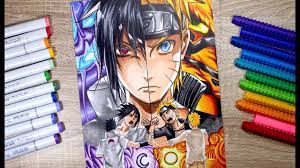After reviewing different manga for ideas, he ultimately developed sasuke uchiha. Drawing Naruto Sasuke Epic Final Battle Wifey Arts Youtube