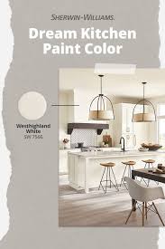 Warm White Kitchen Cabinets Sherwin Williams In 2020 Paint For Kitchen Walls Kitchen Paint Color Inspiration Paint Cabinets White