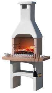 Caminetto ex pizzeria in muratura. Barbecue Sunday Desert Crystal In Muratura Per Esterno 114x71x225h