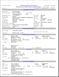 Write a police report narrative that describes the event. Genius Song Lyrics Knowledge
