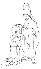 Orden sacerdotal bn - Dibujos y Cosas para Catequesis - Arguments