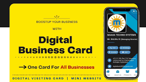 Along with a name, position, and contacts, you can enhance your card with interactive elements, such as links. Digital Business Card Mini Website It S Benefits Digital Balu