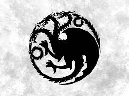 Game Of Thrones House Targaryen Decal Targaryen Decal Targaryen Dragons Mother Of Dragons Daene Targaryen Sigil Targaryen Tattoo Game Of Thrones Tattoo