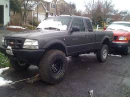 can i fit 36 or 35 inch tires on my ford ranger with a 5